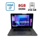 Ноутбук-трансформер Dell Inspiron 7579 x360 / 15.6" (1920x1080) IPS Touch / Intel Core i7-7500U (2 (4) ядра по 2.7 - 3.5 GHz) / 8 GB DDR4 / 256 GB SSD / Intel HD Graphics 620 / WebCam б/в