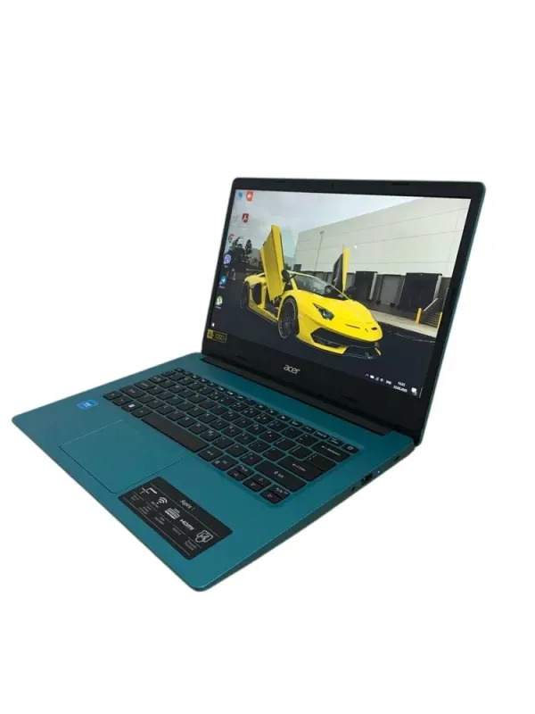 Ультрабук Acer Aspire 1 A114-33-C0J7 / 14" (1920x1080) IPS / Intel Celeron N4500 (2 ядра по 1.1 - 2.8 GHz) / 8 GB DDR4 / 120 GB eMMC + 128 GB SSD M.2 / Intel UHD Graphics / WebCam / Win 10 Home б/в - зображення 3