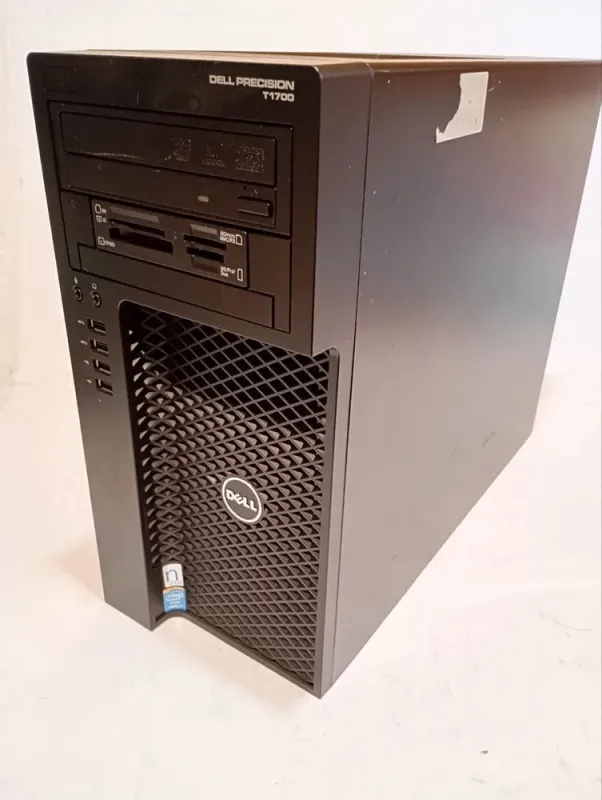 Робоча станція Dell Precision T1700 Tower / Intel Core i7-4770 (4 (8) ядра по 3.4 - 3.9 GHz) / 16 GB DDR3 / 480 GB SSD / nVidia Quadro 600, 1 GB DDR3, 128-bit / DVD-RW б/в - зображення 3