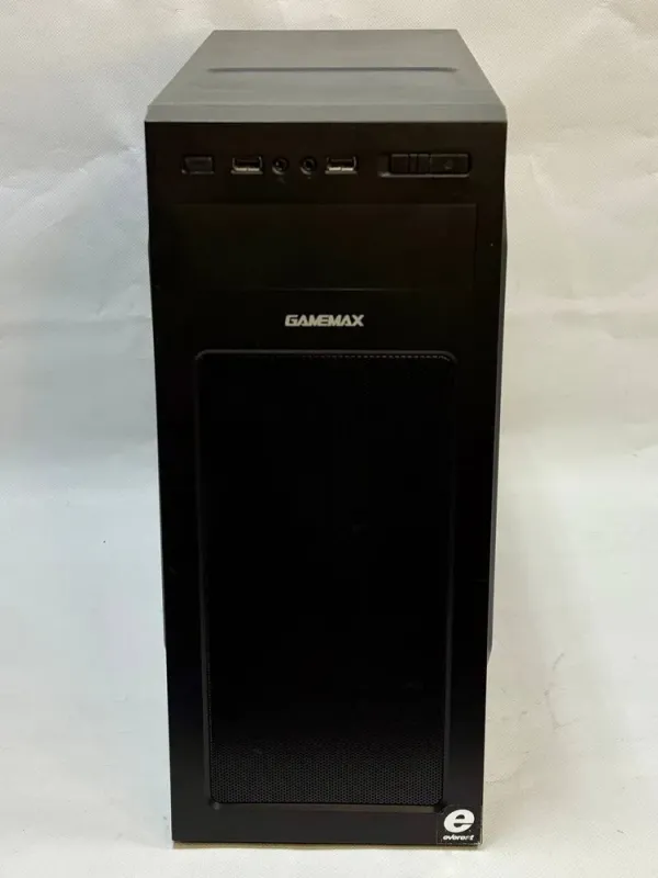 Комп'ютер GameMax MB980AF Black Tower / Intel Core i7-4790S (4 (8) ядра по 3.2 - 4.0 GHz) / 16 GB DDR3 / 240 GB SSD + 500 GB HDD / AMD Radeon RX 570, 4 GB GDDR5, 256-bit / 400W б/в - зображення 2
