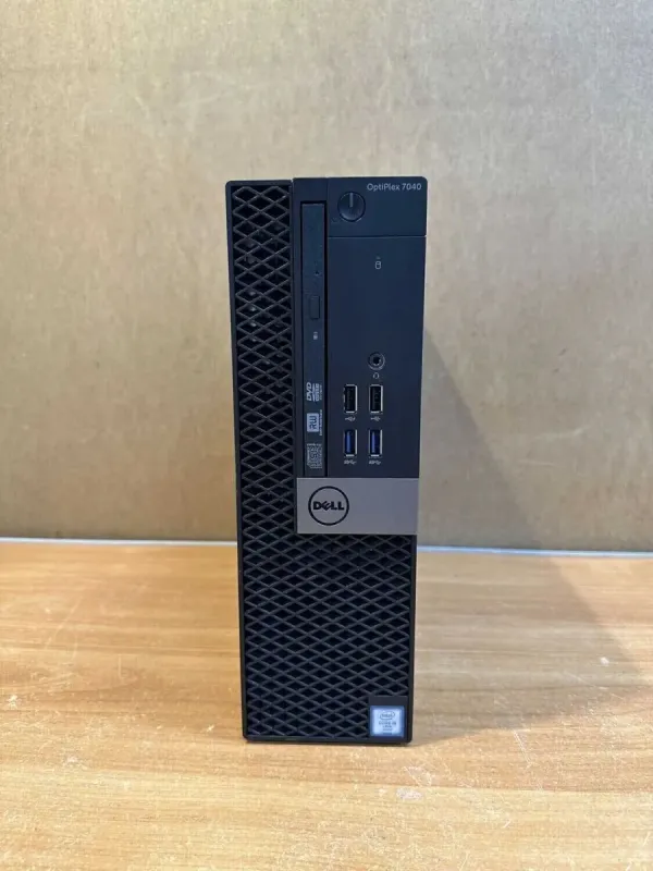 Комп'ютер Б-клас Dell OptiPlex 7040 SFF / Intel Core i5-6500 (4 ядра по 3.2 -3.6 GHz) / 8 GB DDR4 / 240 GB SSD / Intel HD Graphics 530 / 180W / DVD-RW / DisplayPort / HDMI б/в - зображення 2