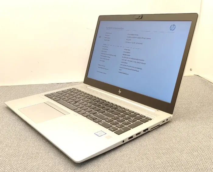 Ультрабук HP EliteBook 850 G6 / 15.6" (1920x1080) IPS / Intel Core i5-8365U (4 (8) ядра по 1.6 - 4.1 GHz) / 8 GB DDR4 / 256 GB SSD M.2 / Intel UHD Graphics 620 / WebCam б/в - зображення 2