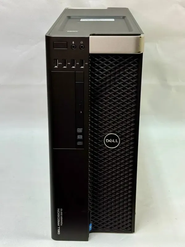 Робоча станція Dell Precision 5810 Workstation Tower / Intel Xeon E5-1650 v3 (6 (12) ядер по 3.5 - 3.8 GHz) / 32 GB DDR4 / 250 GB SSD + 500 GB HDD / nVidia Quadro M2000, 4 GB GDDR5, 128-bit / DVD-ROM б/в - зображення 2