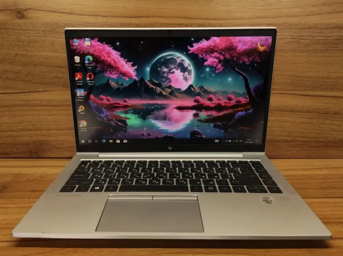 Ультрабук Б-клас HP EliteBook 840 G7 / 14" (1920x1080) IPS / Intel Core i5-10310U (4 (8) ядра по 1.7 - 4.4 GHz) / 16 GB DDR4 / 512 GB SSD / Intel UHD Graphics / WebCam / Fingerprint / Windows 10 б/в - зображення 2