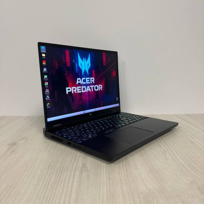 Ігровий ноутбук Acer Predator Helios 16 PH16-71 / 16" (2560x1600) IPS / Intel Core i9-13900HX (24 (32) ядра по 2,2 - 5,4 ГГц) / 16 ГБ DDR5 / 2000 ГБ SSD / nVidia GeForce RTX 4080, 12 ГБ GDDR6, 192-bit / WebCam б/в - зображення 4