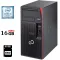 Комп'ютер Fujitsu Esprimo P557 Tower / Intel Core i3-6100 (2 (4) ядра по 3,7 ГГц) / 16 ГБ DDR4 / 120 ГБ SSD / Intel HD Graphics 530 б/в