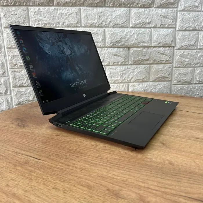 Ігровий ноутбук Б-клас HP Pavilion 15-ec1010nr / 15.6" (1920x1080) IPS / AMD Ryzen 5 4600H (6 (12) ядер по 3.0 - 4.0 GHz) / 8 GB DDR4 / 512 GB SSD / nVidia GeForce GTX 1650, 4 GB GDDR6, 128-bit / WebCam б/в - зображення 4