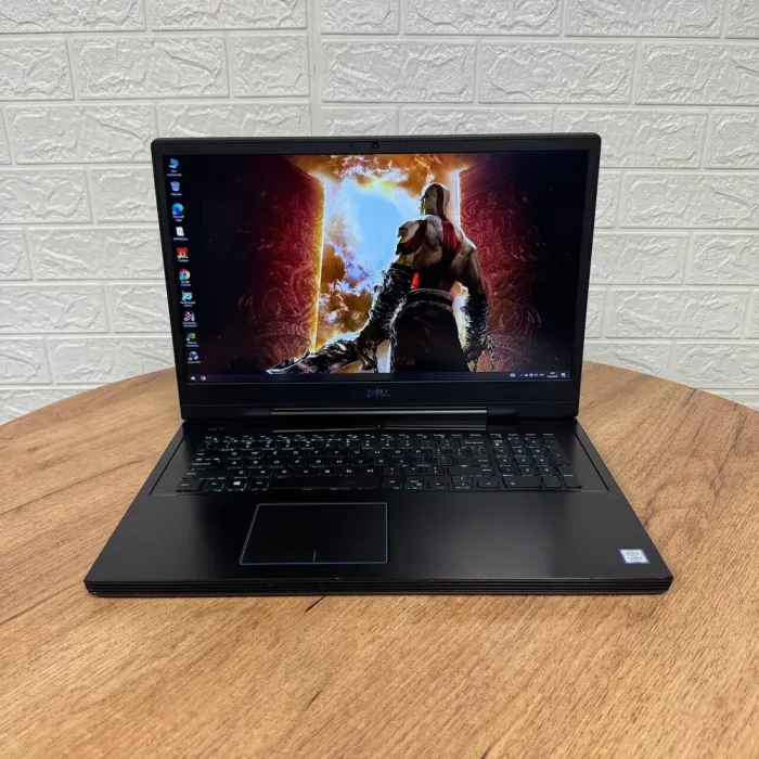 Ігровий ноутбук Б-клас Dell Inspiron G7 7790 / 17.3" (1920x1080) IPS / Intel Core i7-9750H (6 (12) ядра по 2.6 - 4.5 GHz) / 16 GB DDR4 / 128 GB SSD + 1000 GB HDD / nVidia GeForce RTX 2060, 6 GB GDDR6, 192-bit / WebCam б/в - зображення 2