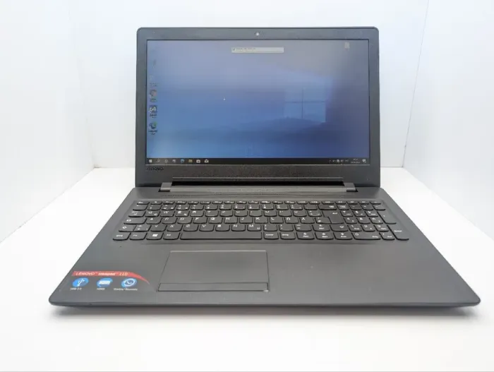 Ноутбук Lenovo IdeaPad 110-15IBR / 15.6" (1366x768) TN / Intel Celeron N3060 (2 ядра по 1.6 - 2.48 GHz) / 4 GB DDR3 / 120 GB SSD / Intel HD Graphics 405 / WebCam / DVD-ROM б/в - зображення 2