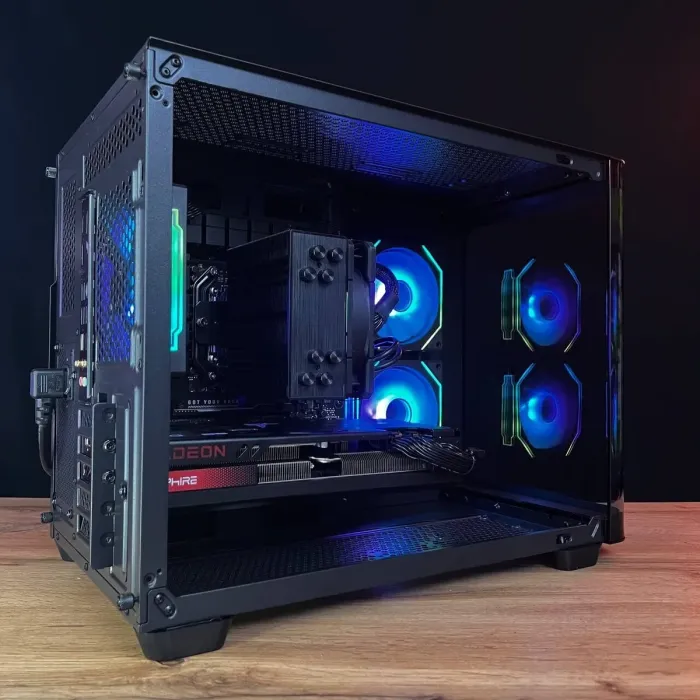 Збірка на замовлення: ігровий ПК AeroCool P300C-G-BK-v1 Black Tower / AMD Ryzen 7 7700 (8 (16) ядер по 3,8 - 5,3 ГГц) / 32 ГБ DDR5 / 1000 ГБ SSD M.2 / AMD Radeon RX 7800 XT, 16 GB GDDR6, 256-bit / 850W - зображення 5