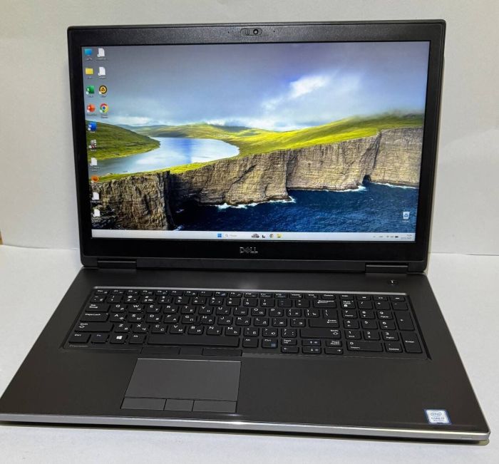 Мобільна робоча станція Dell Precision 7740 / 17,3" (1920x1080) IPS / Intel Core i7-9750H (6 (12) ядер по 2,6 - 4,5 ГГц) / 32 ГБ DDR4 / 512 ГБ SSD / nVidia Quadro RTX 4000, 8 ГБ GDDR6, 256-біт / HDMI / WebCam б/в - изображение 2