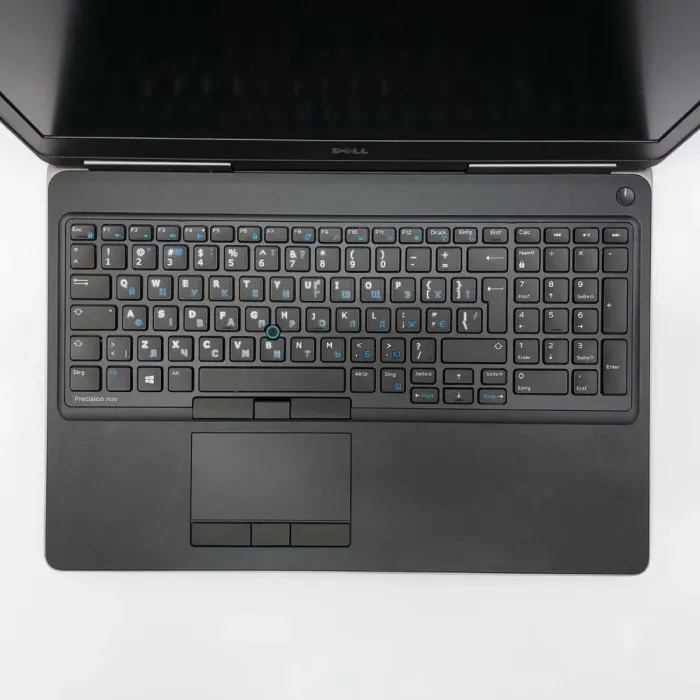 Мобільна робоча станція Dell Precision 7520 / 15.6" (1920x1080) TN / Intel Core i7-6820HQ (4 (8) ядра по 2.7 - 3.6 GHz) / 32 GB DDR4 / 512 GB SSD M.2 / AMD Radeon R9 M375X, 2 ГБ GDDR5, 128-біт / WebCam б/в - зображення 7