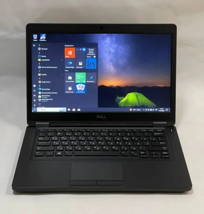 Ультрабук Б-клас Dell Latitude 5490/14" (1366x768) TN / Intel Core i3-8130U (2 (4) ядра по 2.2 - 3.4 GHz) / 8 GB DDR4 / 128 GB SSD / Intel HD Graphics 620  / WebCam / Windows 10 Pro + Бездротова мишка б/в - зображення 2