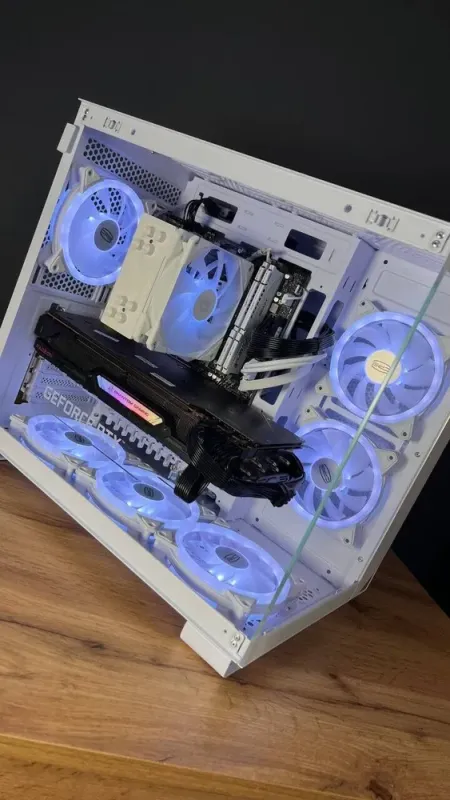 Збірка під замовлення: ігровий ПК PCCooler C3 T500 ARGB White Tower / AMD Ryzen 5 7500F (6 (12) ядер по 3.7 - 5.0 GHz) / 32 GB DDR5 / 2000 GB SSD M.2 / AMD Radeon RX 6800 XT, 16 GB GDDR6, 256-bit / 750W б/в - зображення 5