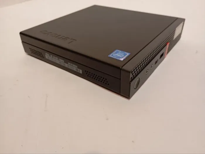 Неттоп Lenovo ThinkCentre M70q USFF / Intel Celeron G4900T (2 ядра по 2.9 GHz) / 4 GB DDR4 / 128 GB SSD / Intel UHD Graphics 610 б/в - зображення 3