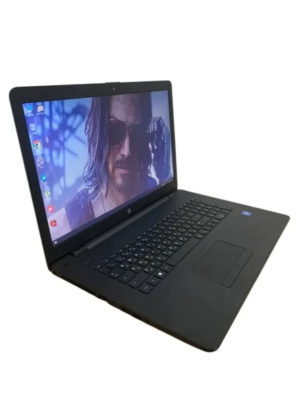 Ноутбук HP 17-bs553ng / 17.3" (1600x900) TN / Intel Celeron N3060 (2 ядра по 1.6 - 2.48 GHz) / 8 GB DDR3 / 120 GB SSD / Intel HD Graphics 400 / WebCam / Win 10 Home б/в - зображення 3