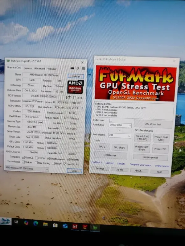 Комплект ПК: MSI MAG Forge 100M Black Tower / Intel Core i7-4790 (4 (8) ядра по 3.6 - 4.0 GHz) / 16 GB DDR3 / 512 GB SSD + 500 GB HDD / AMD Radeon R9 280X, 3 GB GDDR5, 384-bit / 600W + Монітор LG 24MB37PM-B / 24" (1920x1080) IPS  б/в - зображення 9