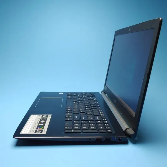 Ноутбук Б-клас Acer Aspire A515-51-75UY / 15.6" (1920x1080) IPS / Intel Core i7-7500U (2 (4) ядра по 2.7 - 3.5 GHz) / 8 GB DDR4 / 256 GB SSD / Intel UHD Graphics 620 / WebCam / Win 10 Home б/в - зображення 4