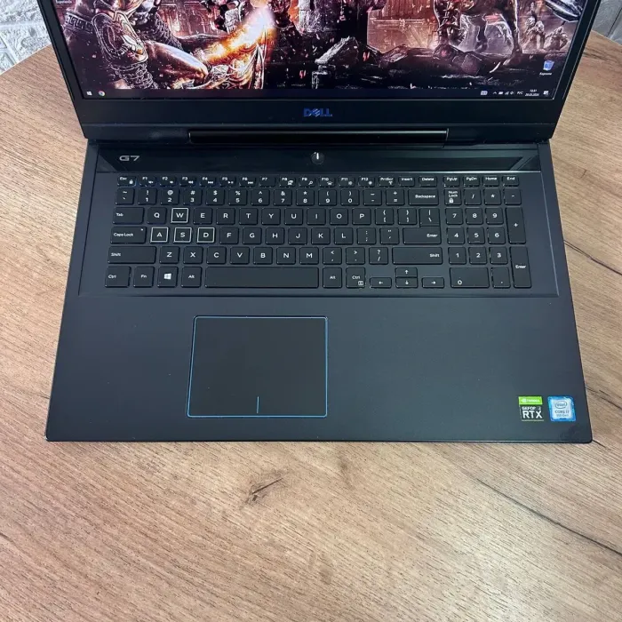 Ігровий ноутбук Dell Inspiron G7 7790 / 17.3" (1920x1080) IPS / Intel Core i7-9750H (6 (12) ядер по 2.6 - 4.5 GHz) / 16 GB DDR4 / 256 GB SSD + 1000 GB HDD / nVidia GeForce RTX 2060, 6 GB GDDR6, 192-bit / WebCam б/в - зображення 7