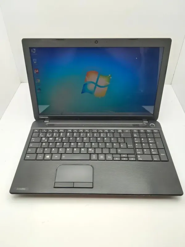 Ноутбук Toshiba C50 / 15.6" (1366x768) TN / AMD E1-2100 (2 ядра по 1.0 GHz) / 6 GB DDR3 / 120 GB SSD / AMD Radeon HD 8330 Graphics / WebCam б/в - зображення 7