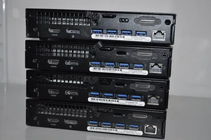 Неттоп Dell OptiPlex 7040 USFF / Intel Core i5-6500T (4 ядра по 2,5 - 3,1 ГГц) / 8 ГБ DDR4 / 128 ГБ SSD / Intel HD Graphics 530 / Windows 11 Pro / Блок живлення б/в - зображення 3