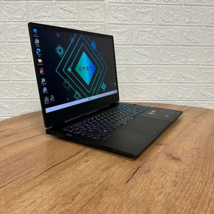 Ігровий ноутбук HP Omen 16-n0027nr / 16" (1920x1080) IPS / AMD Ryzen 7 6800H (8 (16) ядер по 3.2 - 4.7 GHz) / 16 GB DDR5 / 1000 GB SSD / AMD Radeon RX 6650M, 8 GB GDDR6, 128-bit / WebCam б/в - зображення 4