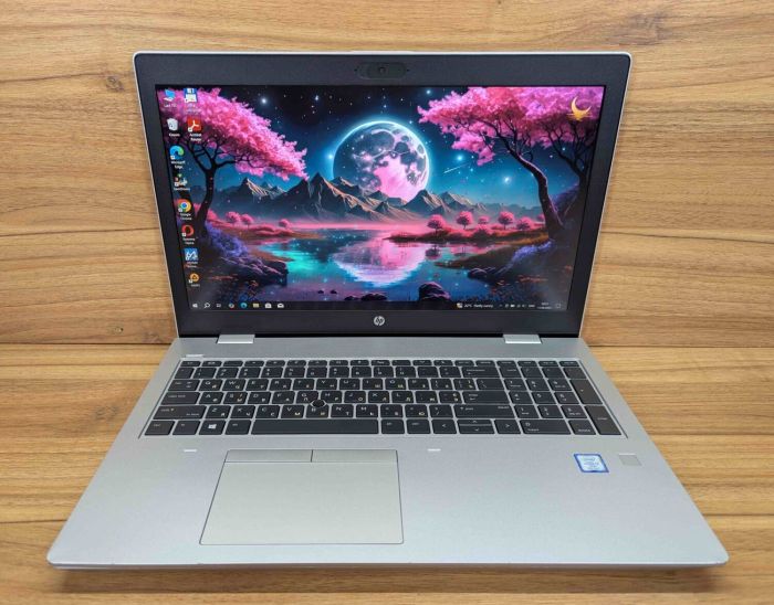 Ноутбук HP ProBook 650 G5 / 15.6" (1920x1080) IPS / Intel Core i7-8665U (4 (8) ядра по 1.9 - 4.8 GHz) / 16 GB DDR4 / 480 GB SSD / Intel UHD Graphics / WebCam / TouchID / Windows 10 б/в - зображення 2