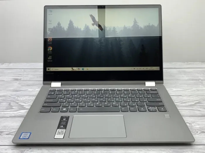 Ноутбук-трансформер Б-клас Lenovo Yoga 530-14IKB / 14" (1920x1080) IPS Touch / Intel Core i3-8130U (2 (4) ядра по 2.2 - 3.4 GHz) / 8 GB DDR4 / 120 GB SSD / Intel UHD Graphics 620 / WebCam б/в - зображення 2
