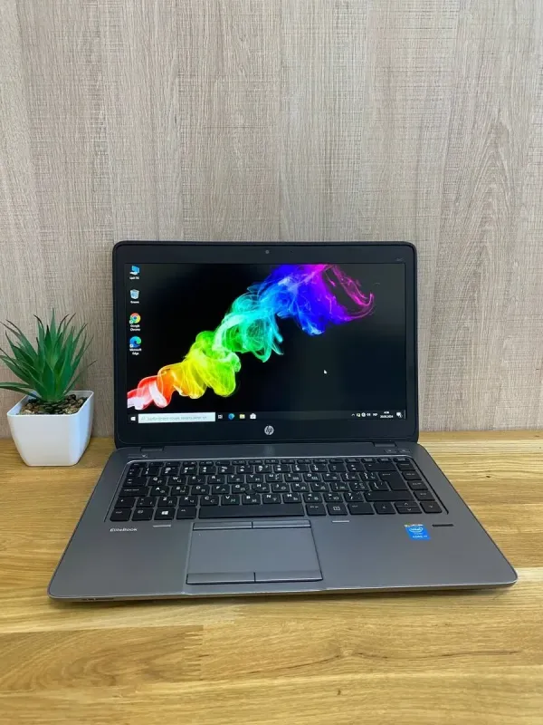Ноутбук HP EliteBook 840 G2 / 14" (1920x1080) TN / Intel Core i7-5500U (2 (4) ядра по 2.4 - 3.0 GHz) / 8 GB DDR3 / 256 GB SSD / Intel HD Graphics 5500 / WebCam / VGA б/в - зображення 2