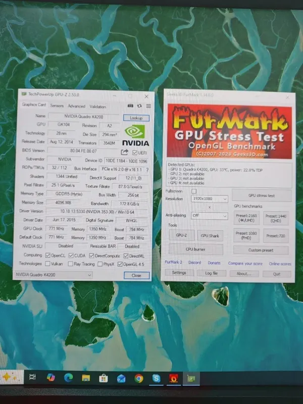 Комп'ютер Lenovo ThinkCentre M800 Tower / Intel Core i5-6600K (4 ядра по 3,5 - 3,9 ГГц) / 16 ГБ DDR4 / 512 ГБ SSD + 500 ГБ HDD / nVidia Quadro K4200, 4 ГБ GDDR5, 256-біт / DVD-ROM б/в - зображення 6