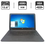 Ноутбук HP 255 G4 c экраном 15.6" (1366x768) TN на базе процессора AMD E1-6015 и оперативной памяти 8 GB DDR3 для офисной работы и домашних задач б/в