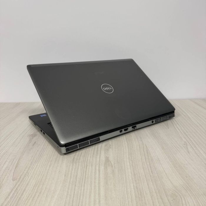 Мобільна робоча станція Б-клас Dell Precision 7760 / 17.3" (3840x2160) IPS / Intel Core i7-11850H (8 (16) ядер по 2.5 - 4.8 GHz) / 32 GB DDR4 / 512 GB SSD NVMe / nVidia RTX A5000, 16 GB GDDR6, 256-bit / WebCam б/в - зображення 6