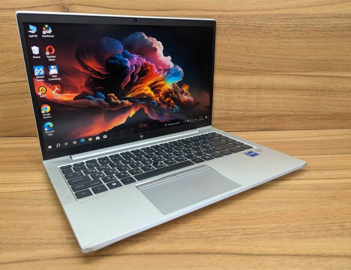 Ультрабук Б-клас HP EliteBook 840 G8 / 14" (1920x1080) IPS / Intel Core i7-1185G7 (4 (8) ядра по 3.0 - 4.8 GHz) / 16 GB DDR4 / 512 GB SSD / Intel Iris Xe Graphics / WebCam / TouchID / Windows 10 б/в - зображення 6