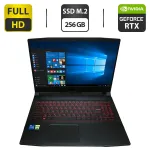 Ігровий ноутбук Б-клас MSI Katana GF66 11UD / 15.6" (1920x1080) IPS / Intel Core i7-11800H (8 (16) ядер по 2.3 - 4.6 GHz) / 16 GB DDR4 / 256 GB SSD M.2 / nVidia GeForce RTX 3050 Ti, 4 GB GDDR6, 128-bit / WebCam б/в