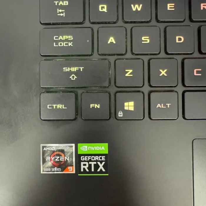 Ігровий ноутбук Б-класу Asus ROG Strix Scar G533QR / 15.6" (1920x1080) IPS / AMD Ryzen 9 5900HX (8 (16) ядер по 3.3 - 4.6 GHz) / 16 GB DDR4 / 512 GB SSD NVMe / nVidia GeForce RTX 3070, 8 GB GDDR6, 256-bit б/в - зображення 8