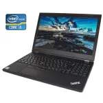 Ноутбук Lenovo ThinkPad L560 / 15.6" (1920x1080) IPS / Intel Core i5-6200U (2 (4) ядра по 2.3 - 2.8 GHz) / 8 GB DDR3 / 256 GB SSD / Intel HD Graphics 520 / WebCam / DVD-ROM / Win 10 Pro б/в