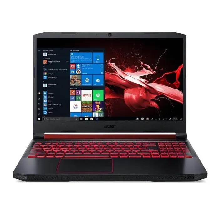 Ігровий ноутбук Acer Nitro 5 AN515-54-79EG / 15.6" (1920x1080) IPS / Intel Core i7-9750H (6 (12) ядер по 2.6 - 4.5 GHz) / 16 GB DDR4 / 512 GB SSD / nVidia GeForce RTX 2060, 6 GB GDDR6, 192-bit / WebCam б/в - зображення 2