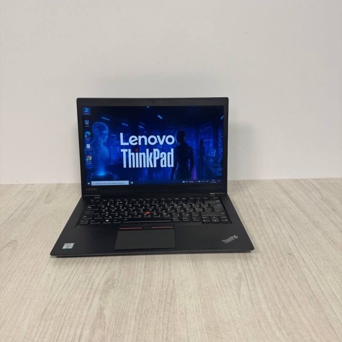 Ноутбук Lenovo ThinkPad T460s / 14" (1920x1080) IPS / Intel Core i5-6300U (2 (4) ядра по 2.4 - 3.0 GHz) / 8 GB DDR4 / 256 GB SSD / Intel HD Graphics 520 / WebCam б/в - зображення 2