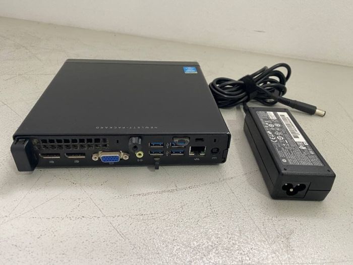 Неттоп HP EliteDesk 800 G1 USFF / Intel Core i5-4590T (4 ядра по 2,0 - 3,0 ГГц) / 16 ГБ DDR3 / 128 ГБ SSD / Intel HD Graphics 4600 / Wi-Fi / Блок живлення б/в - зображення 3