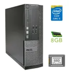 Комп'ютер Dell Optiplex 3020 SFF / Intel Core i5-4430 (4 ядра по 3-3.2 GHz) / 8GB DDR3 / 120GB SSD / HD Graphics 4600 / DVD-RW / USB 3 / DisplayPort б/в