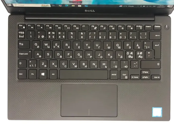 Ультрабук Б-клас Dell XPS 13 9360 / 13.3" (1920x1080) IPS / Intel Core i7-7500U (2 (4) ядра по 2.7 - 3.5 GHz) / 8 GB DDR4 / 256 GB SSD / Intel HD Graphics 620 / WebCam / Win 10 Pro б/в - зображення 9