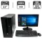 Комплект ПК: комп'ютер HP EliteDesk 800 G1 Tower / Intel Core i3-4130 (2 (4) ядра по 3.4 GHz) / 8 GB DDR3 / 120 GB SSD + 500 GB HDD / Intel HD Graphics 4400 / DVD-ROM + Монітор Samsung S22D300NY/22" (1920x1080) TN/VGA + Клавіатура, мишка, кабелі б/в