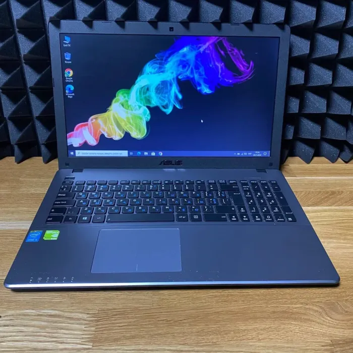 Ноутбук Б-клас Asus X550L / 15.6" (1366x768) TN / Intel Core i5-4210U (2 (4) ядра по 1.7 - 2.7 GHz) / 12 GB DDR3 / 128 GB SSD / nVidia GeForce 840M, 2 GB GDDR3, 64-bit / WebCam / DVD-ROM б/в - зображення 2