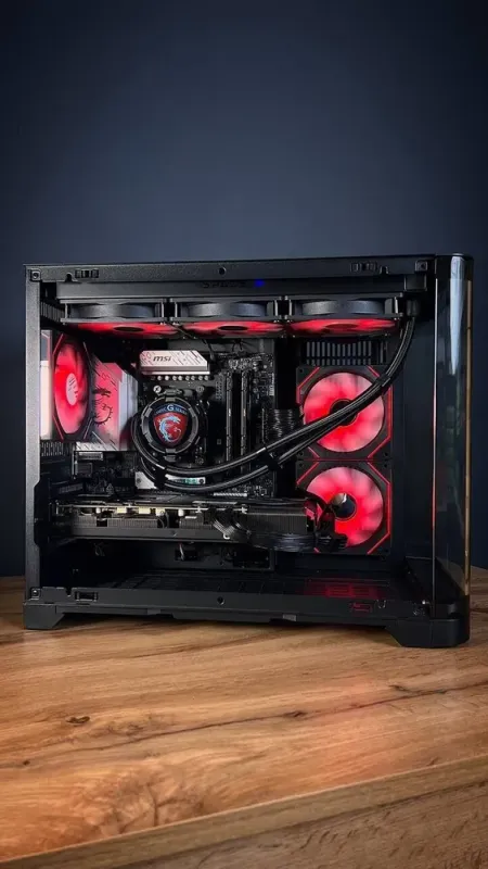 Збірка під замовлення: ігровий ПК GameMax Hype-M Black Tower / AMD Ryzen 7 7800X3D (8 (16) ядер по 4.2 - 5.0 GHz) / 32 GB DDR5 / 2000 GB SSD M.2 / nVidia GeForce RTX 3080, 12 GB GDDR6X, 384-bit / 850W б/в - зображення 6