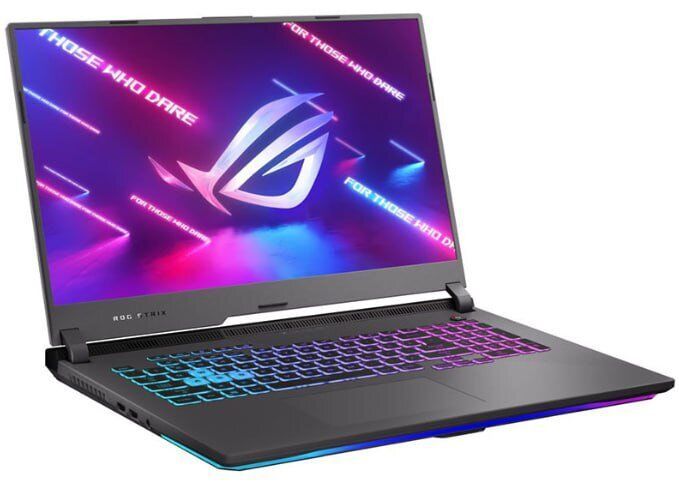 Ігровий ноутбук Asus ROG Strix G713QR-HG021T / 17.3" (1920x1080) IPS / AMD Ryzen 7 5800H (8 (16) ядер по 3.2 - 4.4 GHz) / 16 GB DDR4 / 512 GB SSD / nVidia GeForce RTX 3070, 8 GB GDDR6, 256-bit б/в - зображення 4