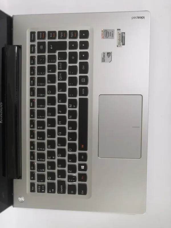 Ноутбук Б-класс Lenovo IdeaPad U430 / 14" TN Touch / Intel Core i7-4500U (2(4) ядра по 1.8-3 GHz) / 8GB DDR3 / 256GB SSD / GeForce GT 730M, 2GB GDDR3, 128-bit / WebCam / HDMI б/в - зображення 4