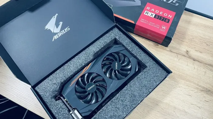 Дискретна відеокарта AMD Radeon RX 570, 8 GB GDDR5, 256-bit / DVI, HDMI, DisplayPort б/в - зображення 3