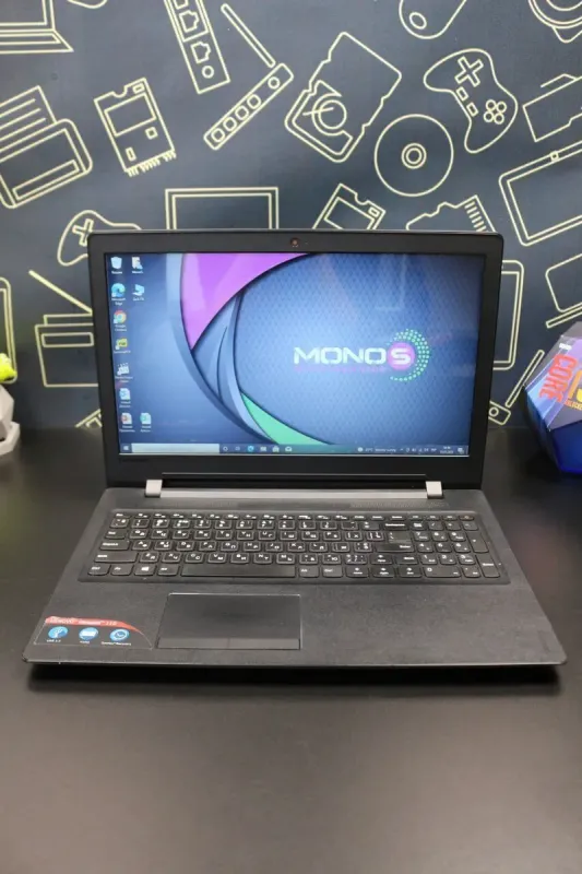 Ноутбук Lenovo IdeaPad 110-15ACL / 15.6" TN / AMD E1-7010 (2 ядра по 1.5GHz) / 4GB DDR3 / 120GB SSD / Radeon R2 Graphics / WebCam б/в - зображення 2