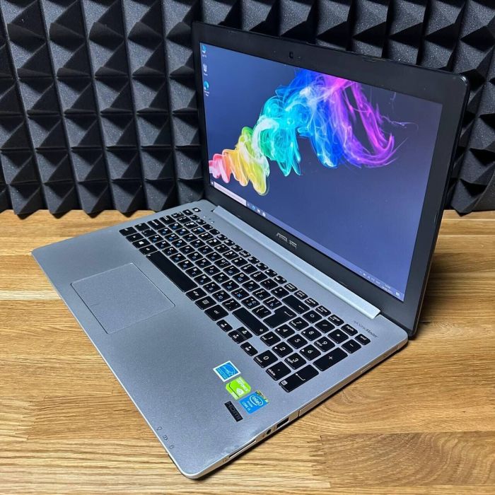 Ноутбук Б-клас Asus A551L / 15.6" (1366x768) TN / Intel Core i5-4200U (2 (4) ядра по 1.6 - 2.6 GHz) / 12 GB DDR3 / 128 GB SSD / nVidia GeForce 840M, 2 GB GDDR3, 64-bit / WebCam / DVD-ROM б/в - зображення 4