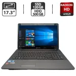 Ноутбук Packard Bell LS11HR / 17.3" (1600x900) TN / Intel Core i5-2430M (2 (4) ядра по 2.4 - 3.0 GHz) / 8 GB DDR3 / 120 GB SSD + 500 GB HDD / AMD Radeon HD 6550M, 1 GB GDDR3, 128-bit / WebCam / DVD-ROM б/в